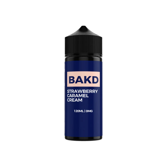 BAKD Strawberry Caramel Cream 100ml - Vapour Titan Australia