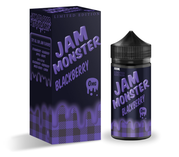 Jam Monster Blackberry 100ml (Limited Edition)-E-Liquid-Vapour Titan