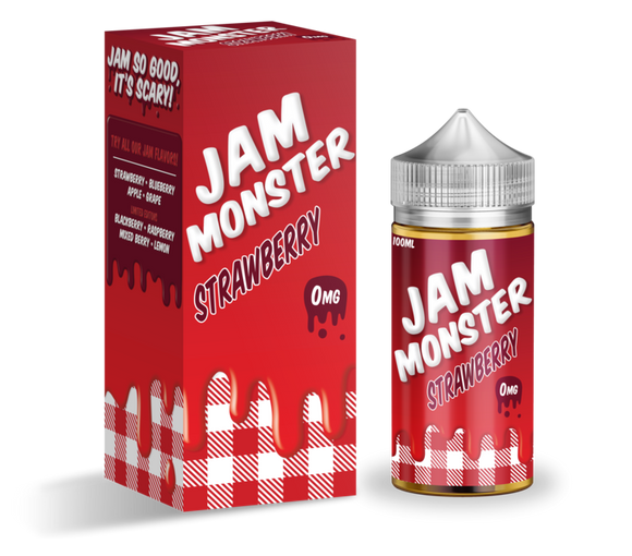 Jam Monster Strawberry 100ml-E-Liquid-Vapour Titan