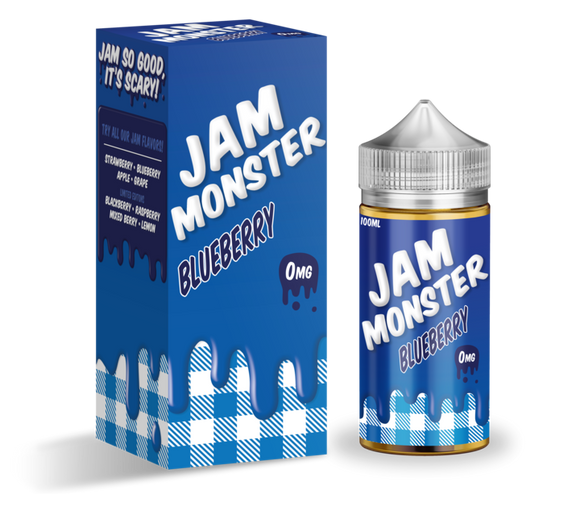 Jam Monster Blueberry 100ml-E-Liquid-Vapour Titan