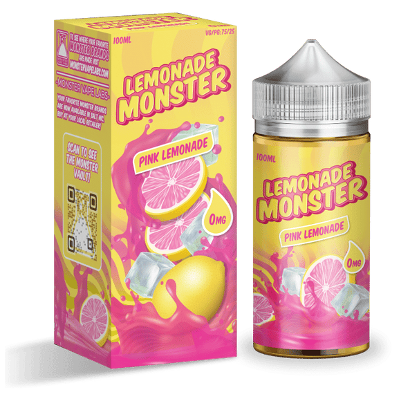 Lemonade Monster Pink Lemonade 100ml-Vapour Titan