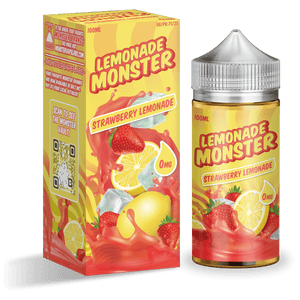 Lemonade Monster Strawberry Lemonade 100ml eJuice - Vapour Titan
