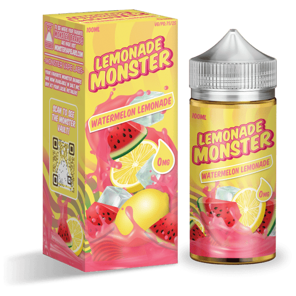 Lemonade Monster Watermelon Lemonade 100ml eJuice - Vapour Titan