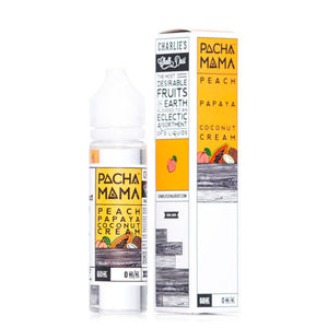Pachamama Peach Papaya Coconut Cream 60ml-E-Liquid-Vapour Titan