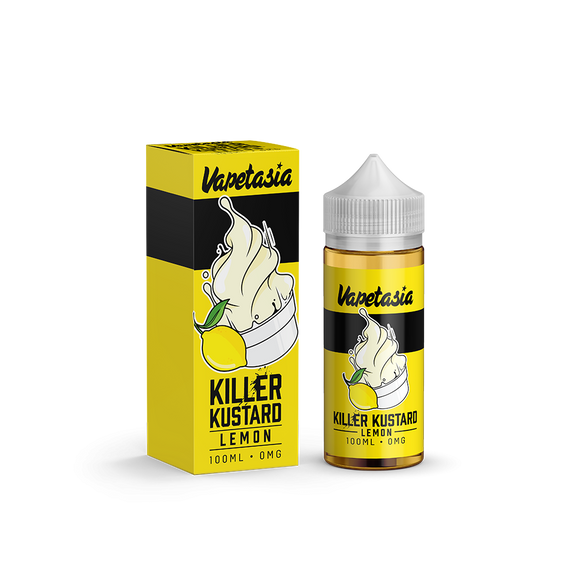 Vapetasia Killer Kustard Lemon 100ml-E-Liquid-Vapour Titan