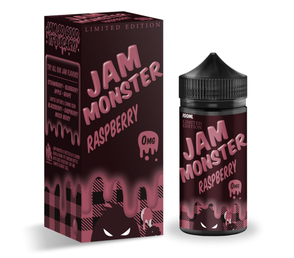Jam Monster Raspberry 100ml (Limited Edition)-E-Liquid-Vapour Titan