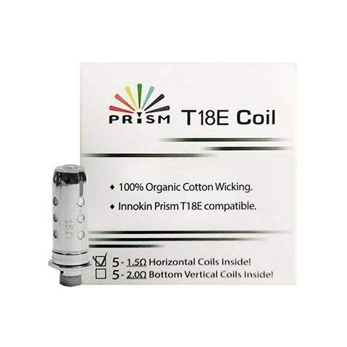 Innokin Prism T18E Replacement Coils (5 Pack)-Vapour Titan